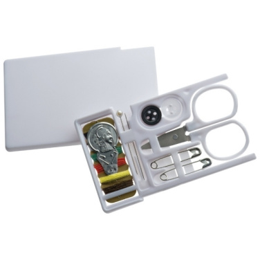 Logo trade corporate gift photo of: Travel sewing set LE HAVRE