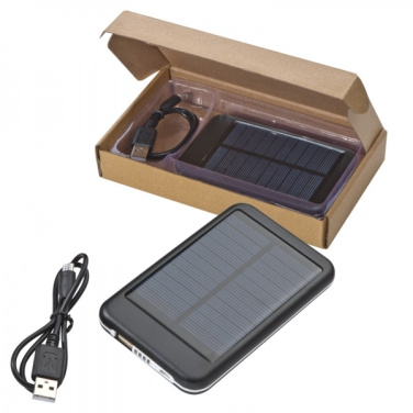 Logo trade promotional gifts image of: Solar power bank PHILADELPHIA