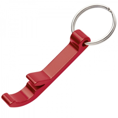 Logo trade promotional gifts image of: Keyring - bottle opener WORCESTER