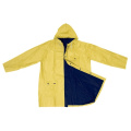 Turn-over rain coat NANTERRE, multi-colour (yellow and blue)