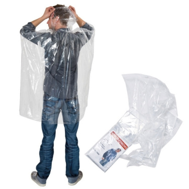 Logo trade promotional products image of: Emergency poncho TOURS