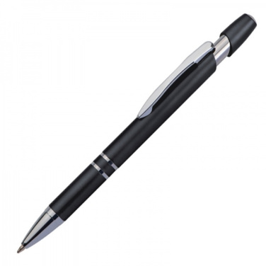 Logo trade promotional merchandise image of: Plastic ballpen EPPING