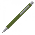 Metal ballpen soft touch ABU DHABI, dark green