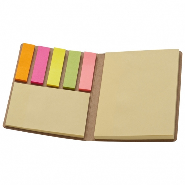 Logotrade promotional merchandise photo of: Adhesive note pad BURLINGTON