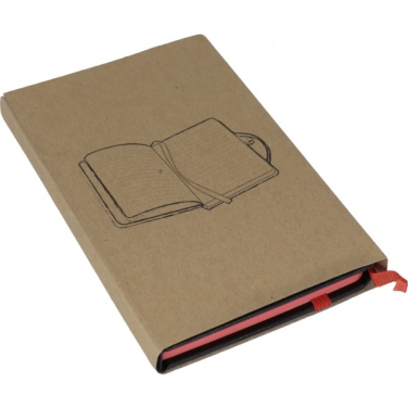 Logotrade promotional merchandise picture of: Notebook A6 ROSTOCK