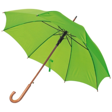 Logotrade promotional merchandise photo of: Wooden automatic umbrella NANCY