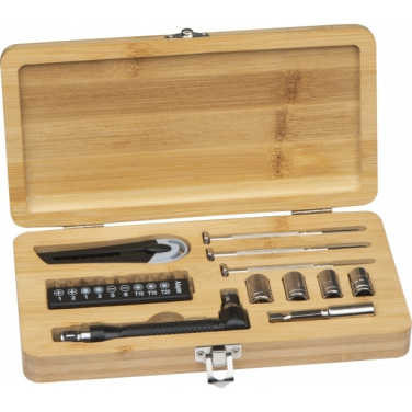 Logotrade promotional products photo of: 22-piece tool set BERINGEN