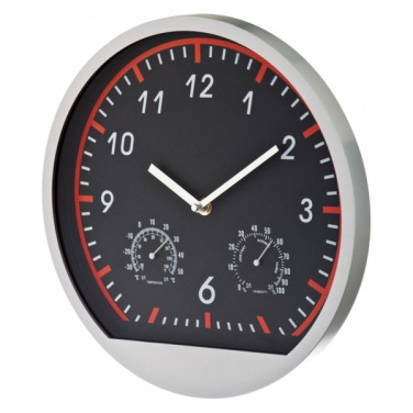 Logo trade promotional giveaways image of: Wall clock BAGIO