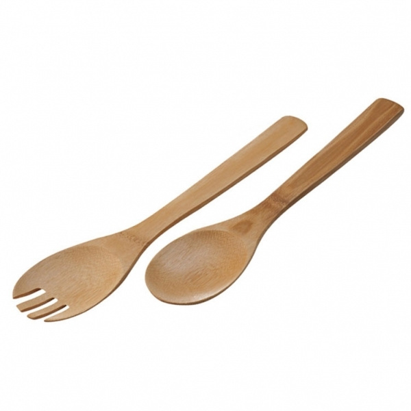 Logotrade promotional merchandise image of: Bamboo salad servers CAPUA