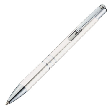 Logo trade promotional gifts image of: Metal ballpen ASCOT