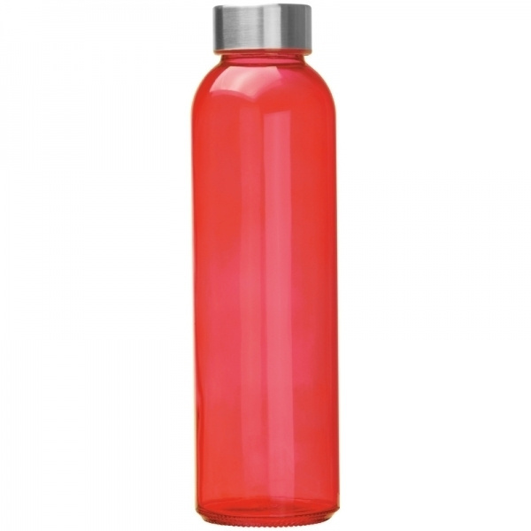 Logo trade promotional items image of: Glass bottle INDIANOPOLIS 550 ml