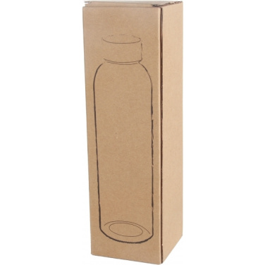 Logo trade promotional merchandise picture of: Glass bottle INDIANOPOLIS 550 ml