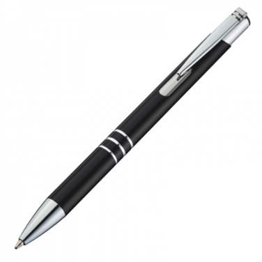 Logo trade promotional giveaways picture of: Metal ballpen ASCOT