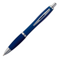 Plastic ballpen MOSCOW, navy blue