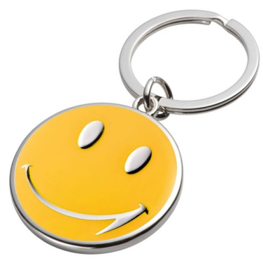 Logotrade promotional product image of: Keyring SMILE