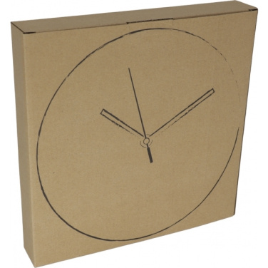 Logo trade promotional items picture of: Wall clock with allover clock face VENICE