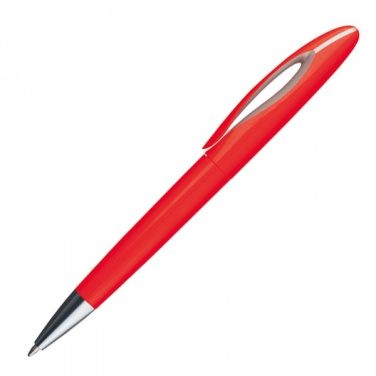 Logo trade promotional merchandise photo of: Plastic ballpen FAIRFIELD