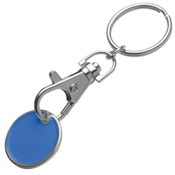 Logotrade promotional gifts photo of: Keyring with shopping coin ARRAS