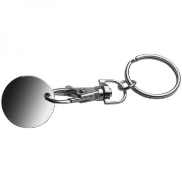 Logo trade promotional item photo of: Keyring with shopping coin ARRAS