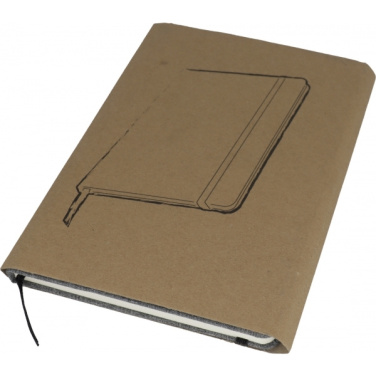 Logo trade advertising product photo of: Notebook A5 BREMEN