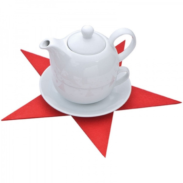 Logo trade promotional gifts image of: Felt star set KARLSTAD