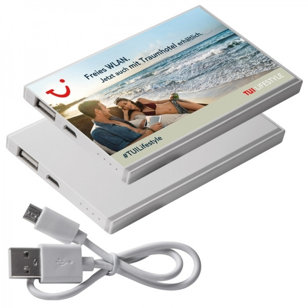 Logo trade promotional giveaways picture of: Power bank PINEVILLE 2200 mAh