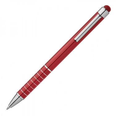 Logotrade promotional gift picture of: Metal ballpen with touch pen LUEBO