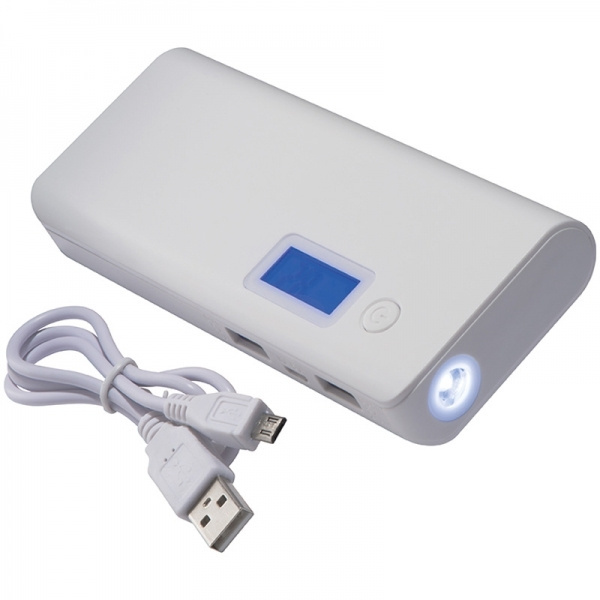 Logo trade business gifts image of: Power bank STAFFORD