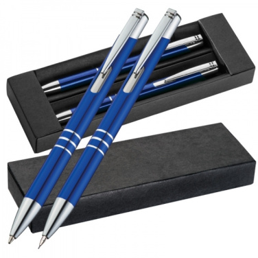 Logotrade business gifts photo of: Metal writing set CLAREMONT