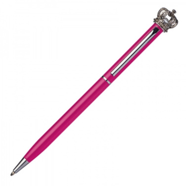 Logo trade promotional gifts image of: Metal ballpen KINGS PARK