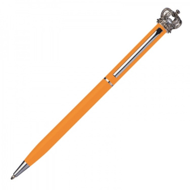 Logo trade promotional products image of: Metal ballpen KINGS PARK