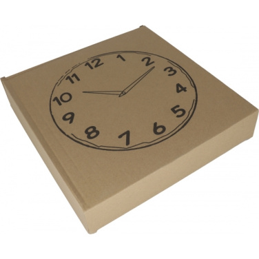 Logo trade promotional gift photo of: Slate wall clock GRAZ