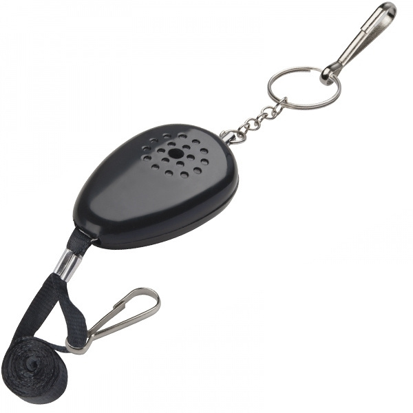 Logotrade promotional gift image of: Keyring with alarm function OVADA