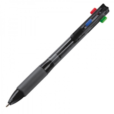 Logotrade advertising products photo of: Plastic ballpen 4in1 NEAPEL