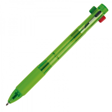 Logotrade promotional products photo of: Plastic ballpen 4in1 NEAPEL