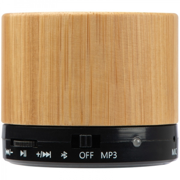 Logotrade advertising products photo of: Bamboo bluetooth speaker FLEEDWOOD