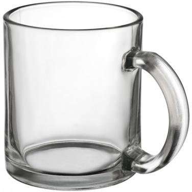 Logotrade promotional giveaway image of: Glass mug LIMERICK 300 ml