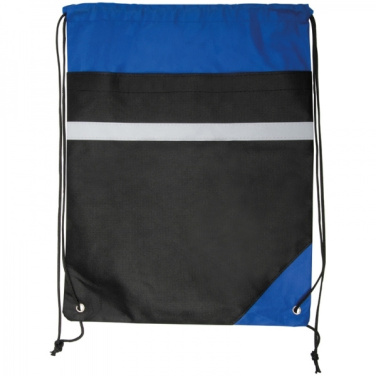 Logo trade corporate gift photo of: Reflector Draw String Bag BOCHUM