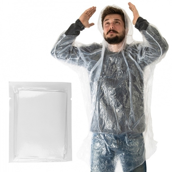 Logo trade promotional product photo of: Rain poncho GREAT FALLS