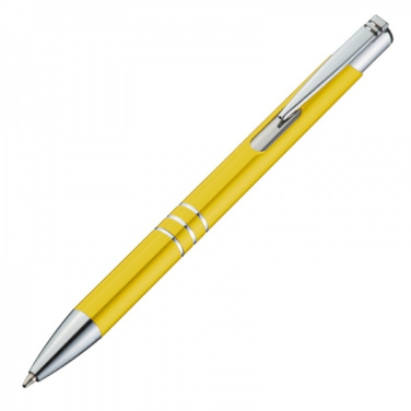 Logo trade corporate gift photo of: Metal ballpen ASCOT