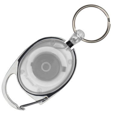 Logotrade promotional item image of: Ski-Pass with Carabiner Keyring EMPLOYEE