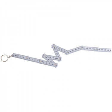 Logo trade promotional items image of: Keyring with 0,5m ruler