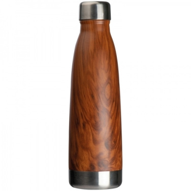 Logotrade advertising product image of: Stainless steel bottle TAMPA 500 ml