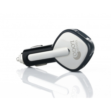 Logo trade promotional item photo of: Dual USB Car Charger