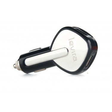 Logo trade promotional products image of: Dual USB Car Charger