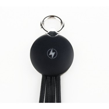 Logotrade promotional merchandise picture of: 3in1 cable with enlighted logo for engraving, RXD-368