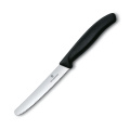 Tomato and Sausage Knife SwissClassic Victorinox, black