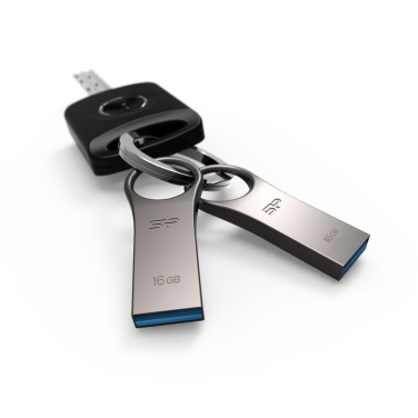 Logotrade business gift image of: Pendrive 3.0 Silicon Power JEWEL J80 TITANIUM 16GB