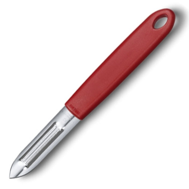 Logo trade promotional merchandise photo of: Serrated blade peeler Victorinox