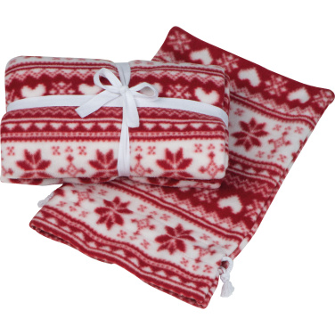 Logo trade promotional giveaways picture of: Christmassy blanket DEBRECEN